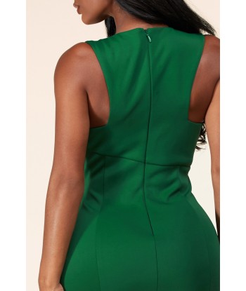 LONGUE ROBE VERTE "NIA" commande en ligne