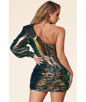 MINI ROBE SEQUIN "ARIEL" s'inspire de l'anatomie humaine