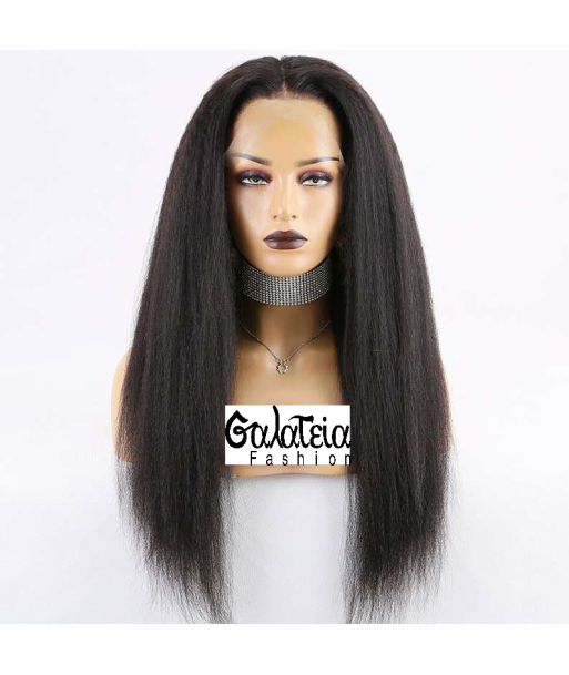 PERRUQUE FULL LACE INDIENNE "MALAIKA" KINKY YAKI STRAIGHT 2 - 3 jours ouvrés.