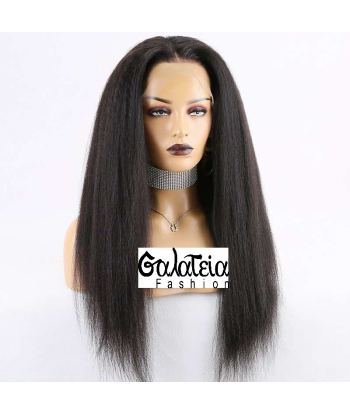 PERRUQUE FULL LACE INDIENNE "MALAIKA" KINKY YAKI STRAIGHT 2 - 3 jours ouvrés.