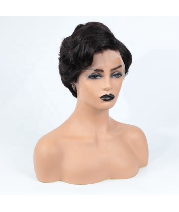 PERRUQUE COURTE "MONA" PIXIE CUT LACE FRONTALE meilleur choix