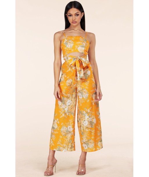 ENSEMBLE FLORAL  JAUNE "PIPER" shop