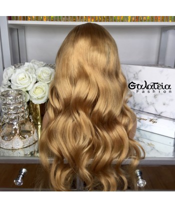 PERRUQUE  BLONDE OMBRE  "PERLA"  WAVE les ctes