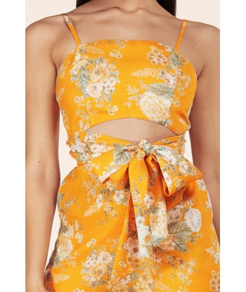 ENSEMBLE FLORAL  JAUNE "PIPER" shop