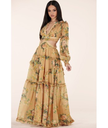 ROBE LONGUE FLORALE  "NADALIA" Vous souhaitez 