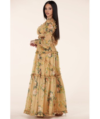 ROBE LONGUE FLORALE  "NADALIA" Vous souhaitez 