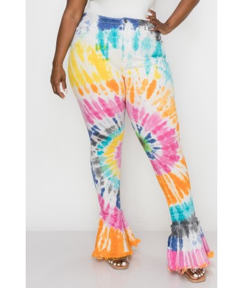 JEAN "ILIDA" TIE DYE  GRANDE TAILLE chez Cornerstreet bien 