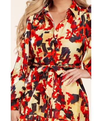 ROBE IMPRIMÉE "PEGGY" Paris Déstockage Promo