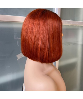 PERRUQUE  "DIANDRA"  CUIVRE COUPE COURTE AVEC CLOSURE en ligne des produits 