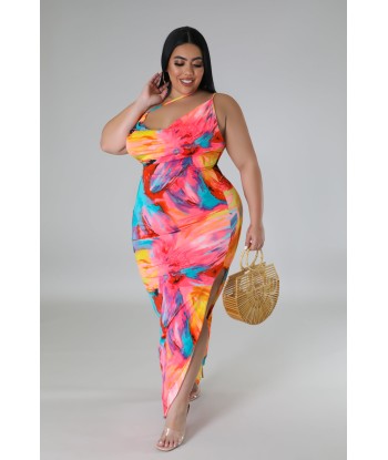 ROBE VIBRANTE GRANDE TAILLE en stock