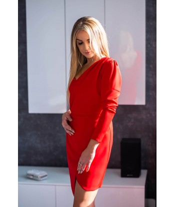 Robe Rouge de soirée collection Jessy 7 ou a consommer sur place