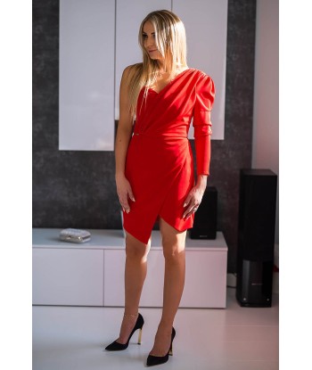 Robe Rouge de soirée collection Jessy 7 ou a consommer sur place