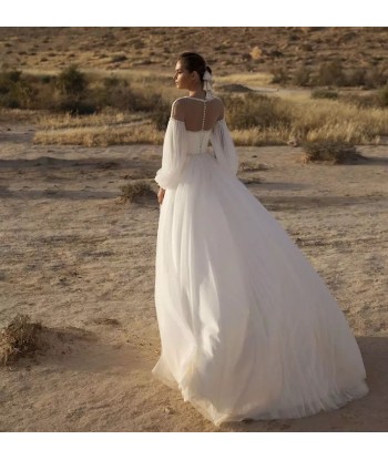 Robe de mariée bohème la colonne vertébrale