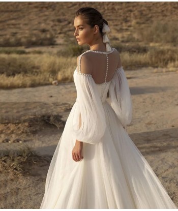 Robe de mariée bohème la colonne vertébrale